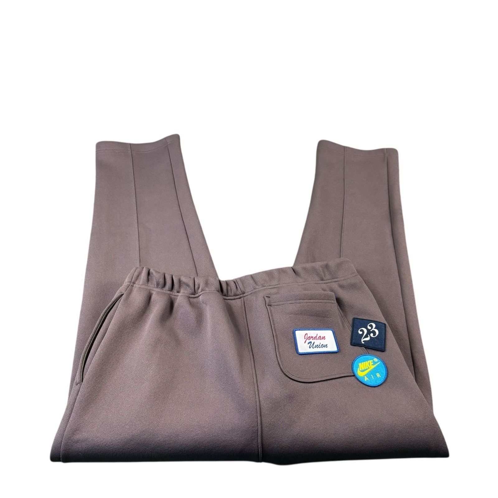 Air Jordan X Union La Leisure Pants Brown Sweatpant Size Mens 2xl Xxl Nwot